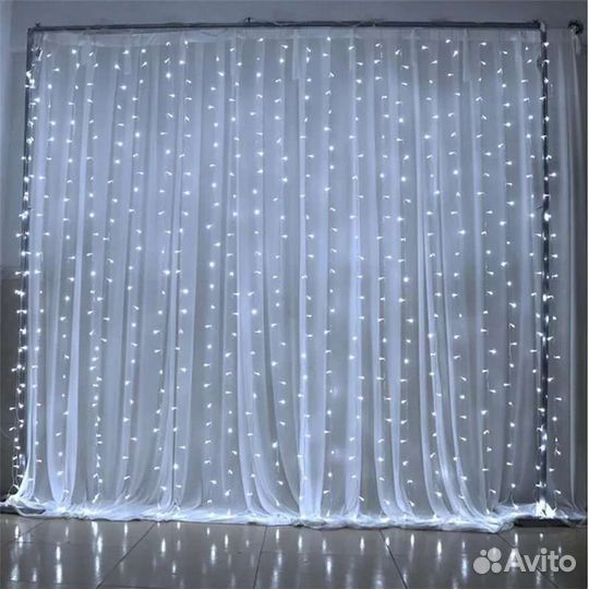 Гирлянда штора