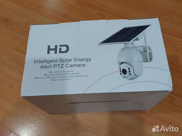 Камера видеонаблюдения на солнечных батареях