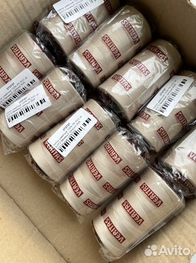 Нитки швейные бабины