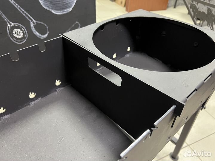 Мангал комбинированный