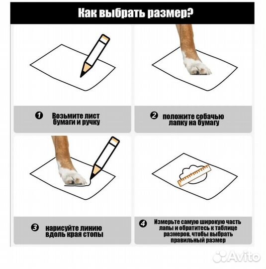 Ботинки для собак