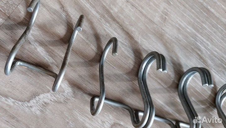 Полка угловая и крючки для кухни/ванной