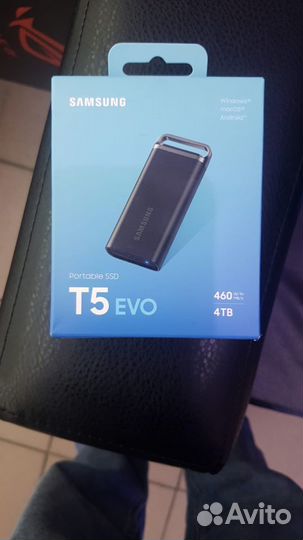 Внешний SSD 4тб Samsung T5 Evo