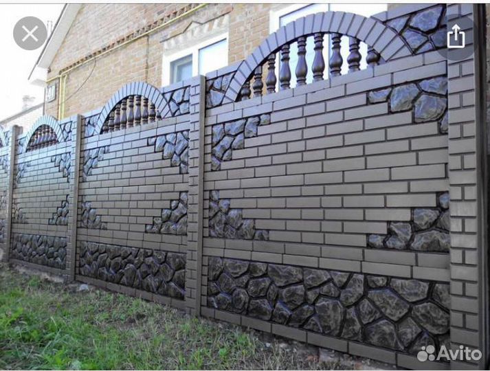 Заборы от производителя - (еврозабор)