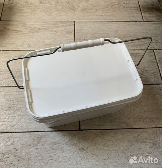 Новое пластиковое ведро 5,8 л