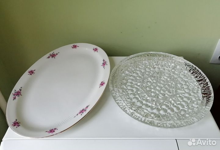 Блюда сервировочные СССР 2шт