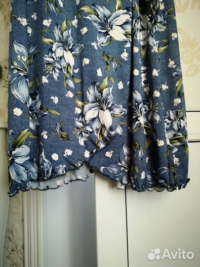 Халат пеньюар длинный