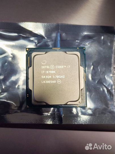 Процессор I7-8700k