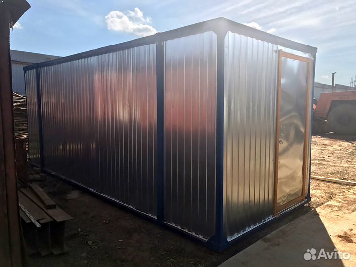 Бытовки 6х2,4 + электрика