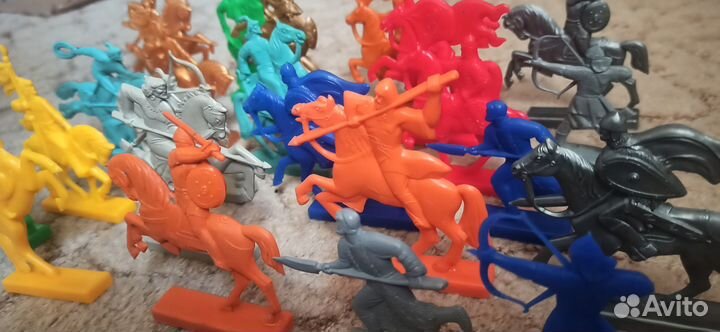 Солдатики пластмассовые СССР