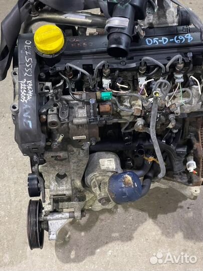Двигатель Renault Megane Scenic 1.5 DCI K9K722