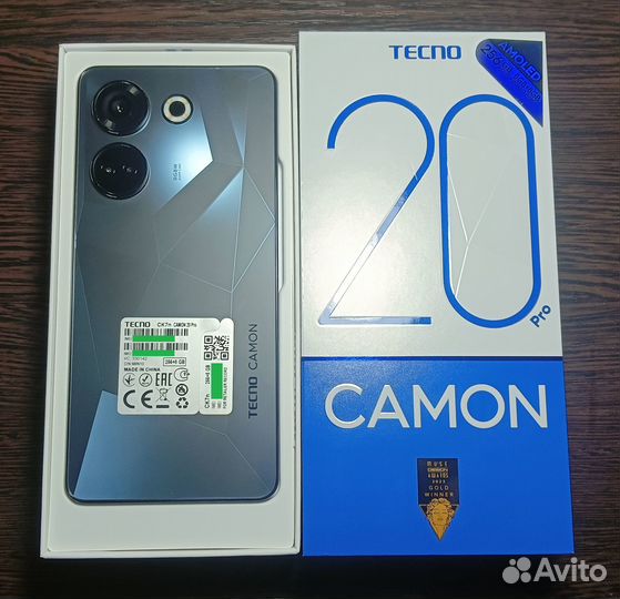 TECNO Camon 20 Pro, 8/256 ГБ