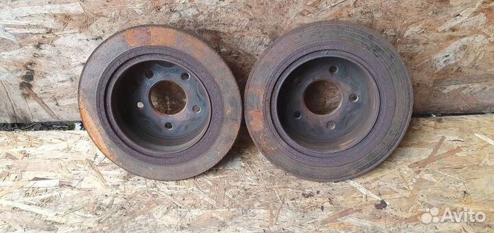 Диск тормозной задний Nissan Qashqai (J10) 2006-2