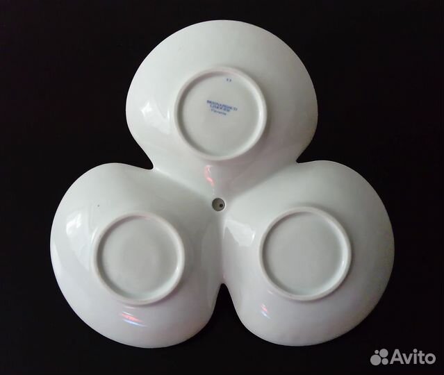 Менажница Limoges Франция фарфор