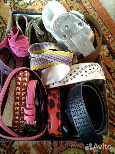 Ремни поясные разные