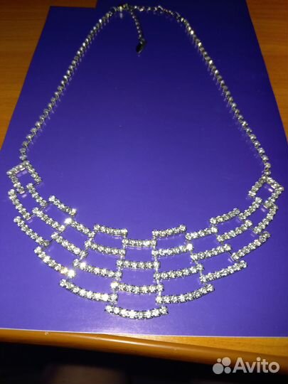 Изящное вечернее колье