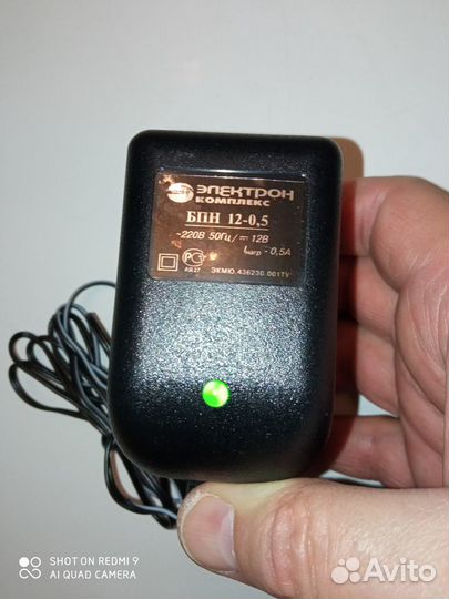 Адаптер-блок питания нестабилизированный бпн12-0.5