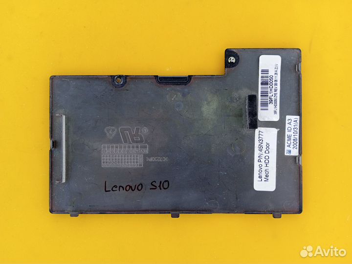 Крышка поддона 39FL1HD0050 Lenovo S10