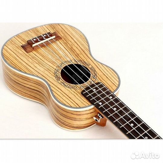 Укулеле сопрано Alina UK-Zebra21, чехол в комплект