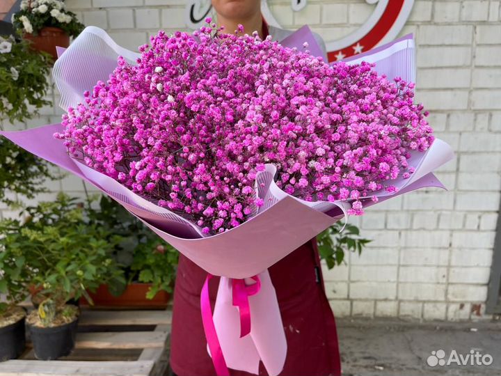 Гипсофила букет цветы с Доставкой