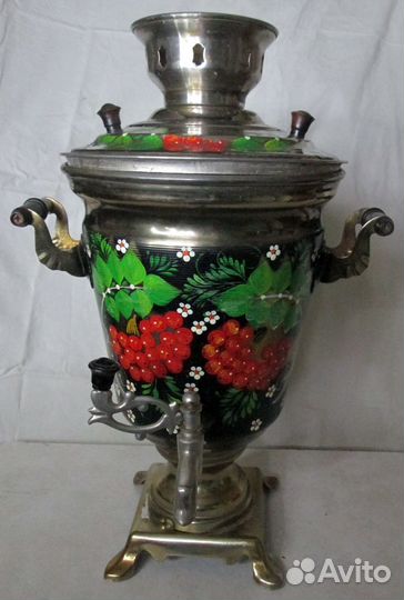 Самовар расписной электро в коллекцию в интерьер
