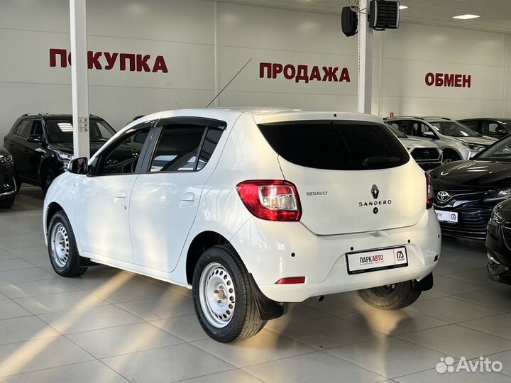 Renault Sandero 1.6 МТ, 2018, 84 000 км