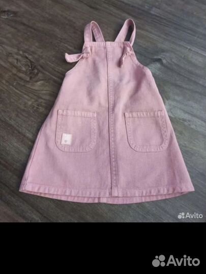 Сарафан джинсовый для девочки 86 размера