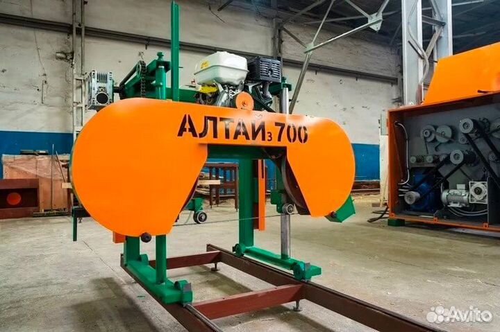 Ленточная бензиновая пилорама Алтай-3 900 Lifan