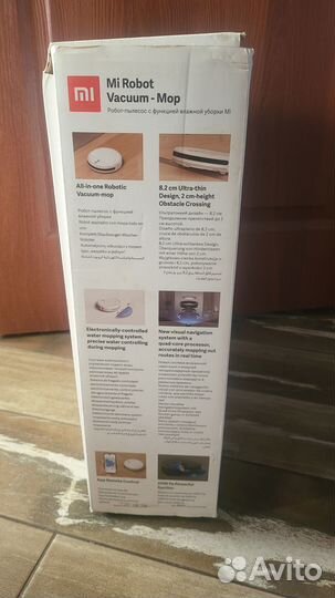 Робот пылесос xiaomi mi robot vacuum mop