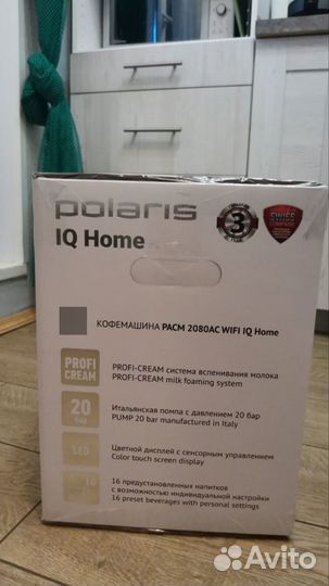 Кофемашина Polaris pacm 2080ac wi-fi iq