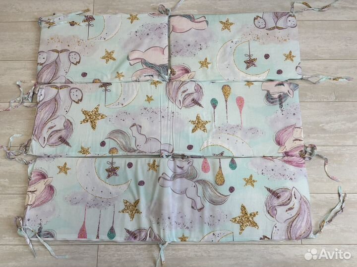 Бортики в детскую кроватку