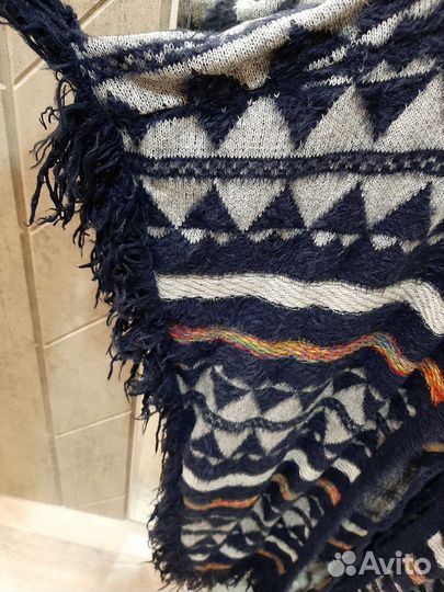 Пончо женская тёплая