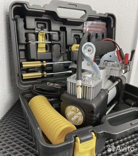 Компрессор автомобильный 8бар-60 литр/мин