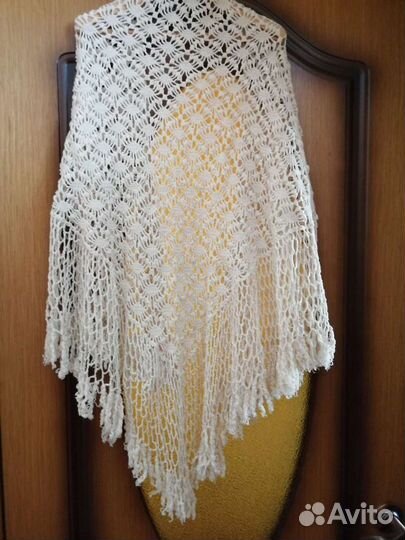 Платок шаль шерсть