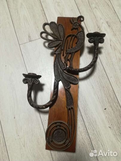 Подсвечник настенный СССР