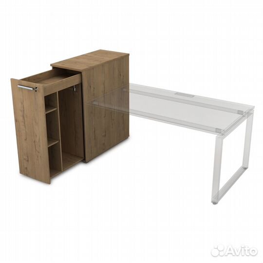 9Т.029 Тумба с выкатной секцией высокая