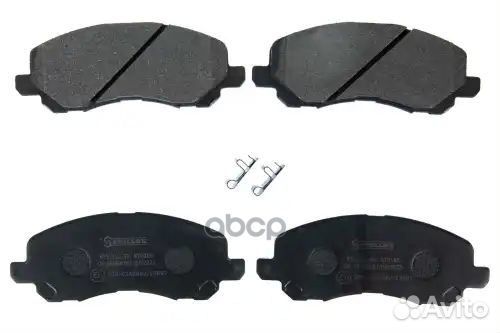 815 012-SX 804 12FDB1621 колодки дисковые п