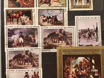Почтовые марки живопись