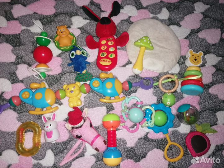Детские развивающие игрушки пакетом