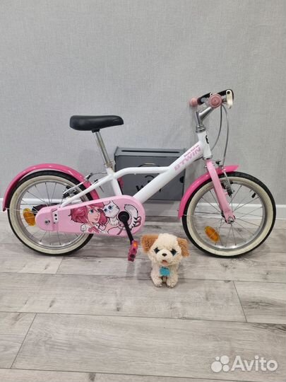 Детский велосипед бу b'twin docto girl