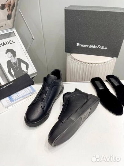 Кеды мужские зимние ermenegildo zegna 46-47-48-49