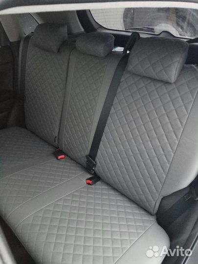 Чехлы экокожа Ромб на Mitsubishi ASX Автопилот