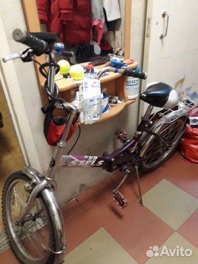 Велосипед подрастковый складной,стелс