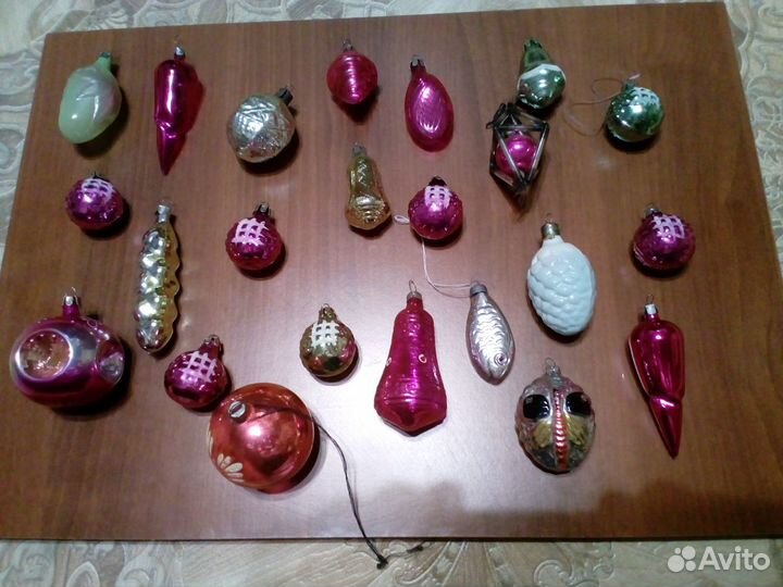 Елочные игрушки СССР