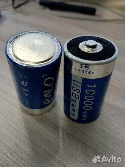 Аккумуляторы LR20 palo size D 10000mah,Li-ion