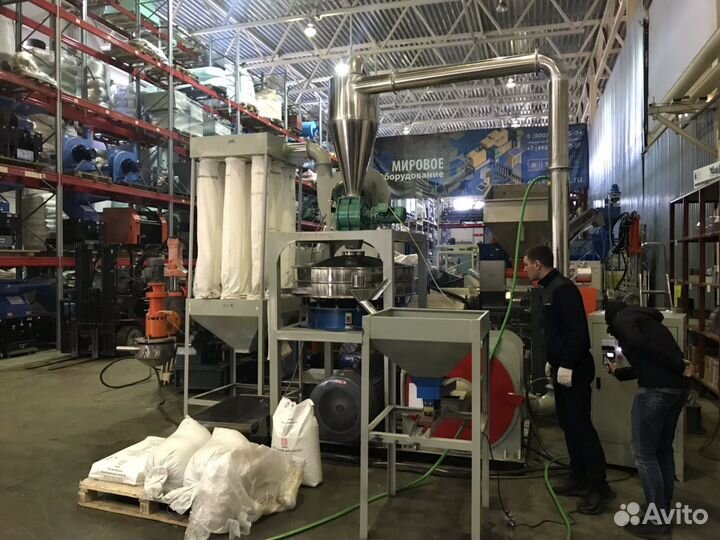 Мельница WH-800 для полимеров и не только