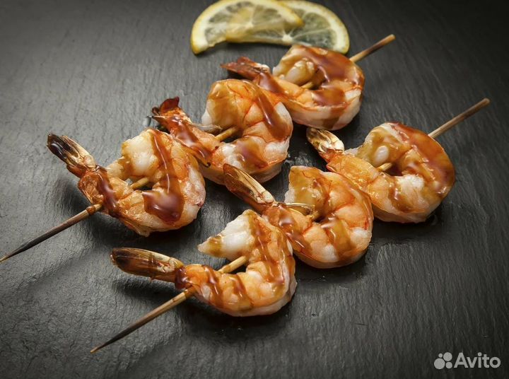 Креветки тигровая без головы