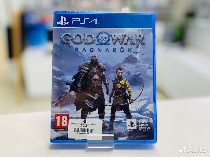 NEW God of War Ragnarok для PS4