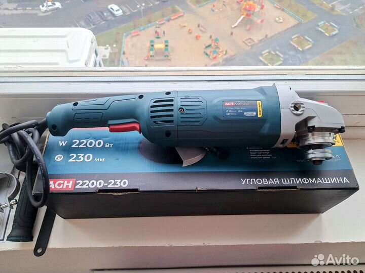Болгарка AGH 2200-230 alteco Heavy Duty
