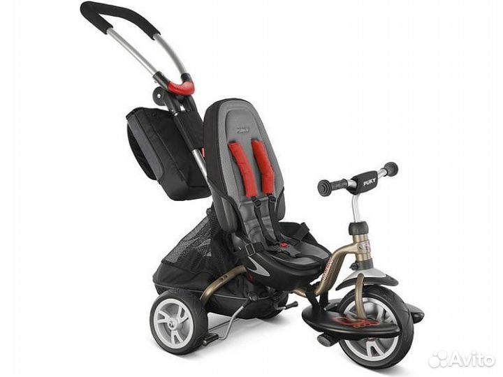 Детский велосипед с ручкой